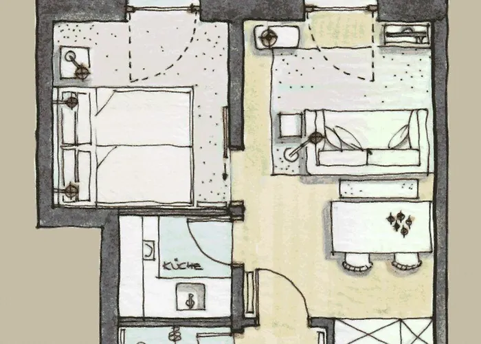 Koenigsschlaf No2 - Traum In Rosa Im Herzen Von Апартаменты Констанц